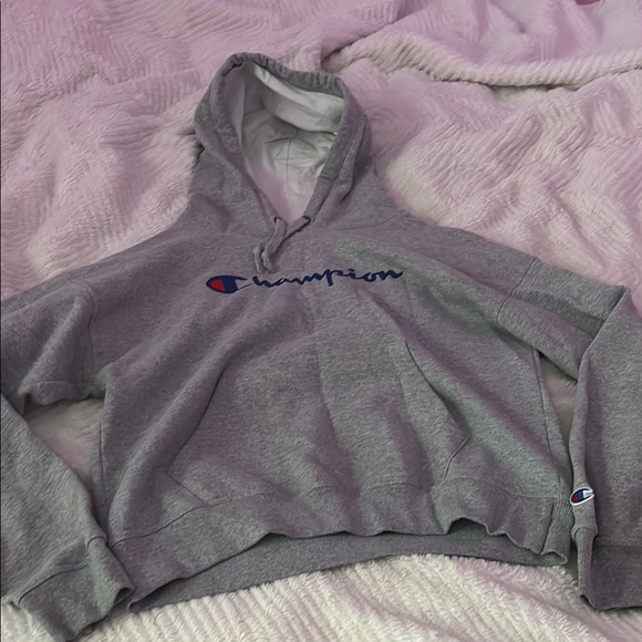Champion Jackets & Blazers - Champion Heather Gray Pullover Hoodie